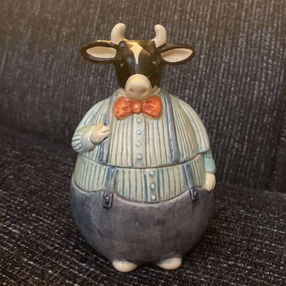 Vintage Otigiri Cow sugar and creamer - Picture 3 of 6